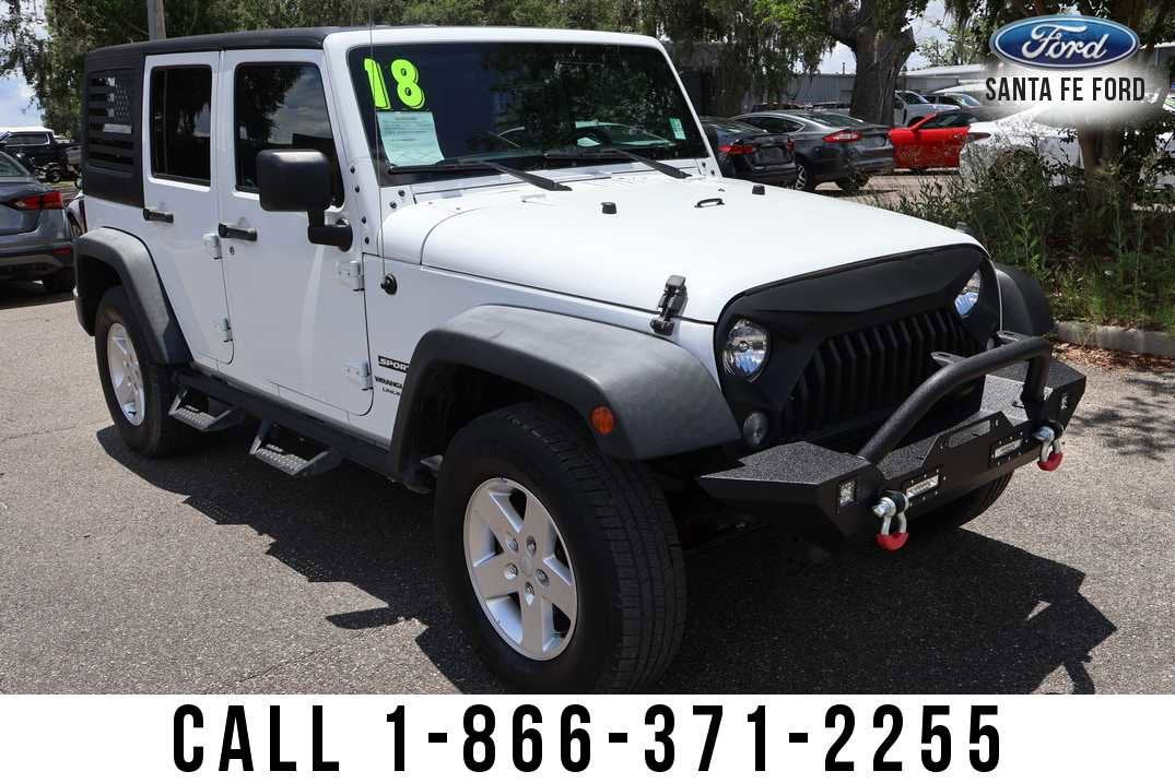 2018 Jeep Wrangler JK Unlimited Sport S