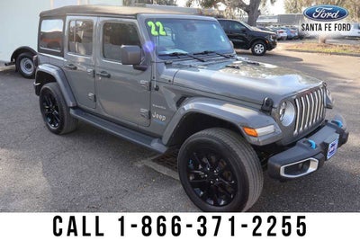 2022 Jeep Wrangler 4xe Unlimited Sahara