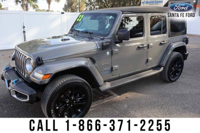 2022 Jeep Wrangler 4xe Unlimited Sahara