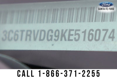 2019 RAM ProMaster Cargo Van High Roof 159 WB High Roof Cargo