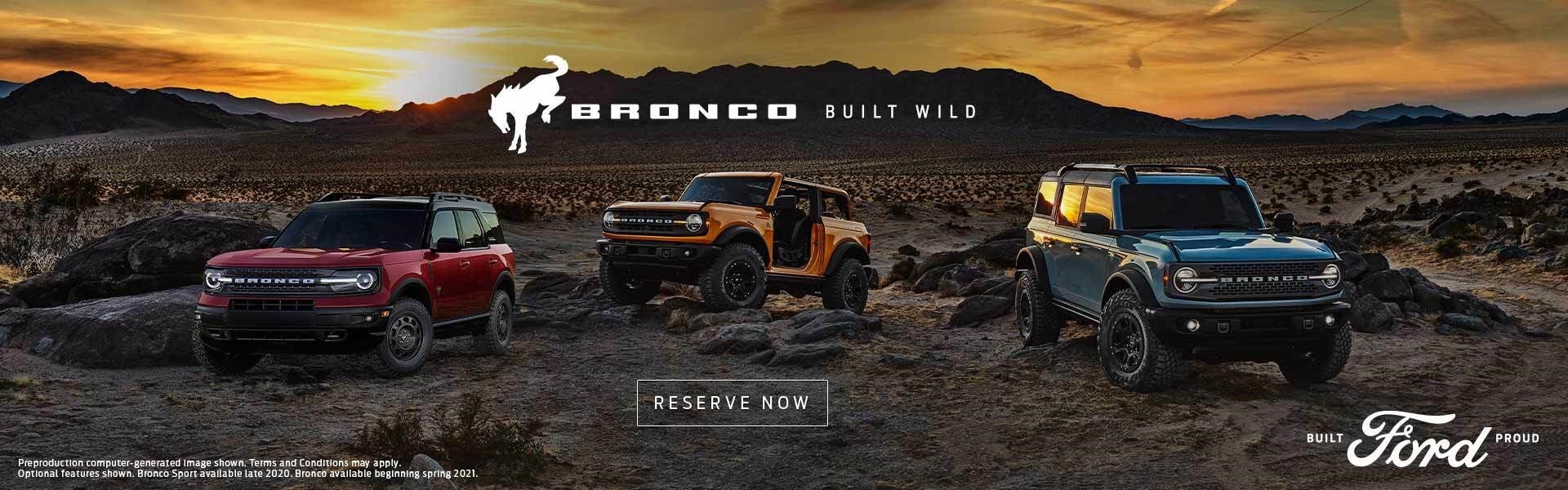 Bronco Built Wild